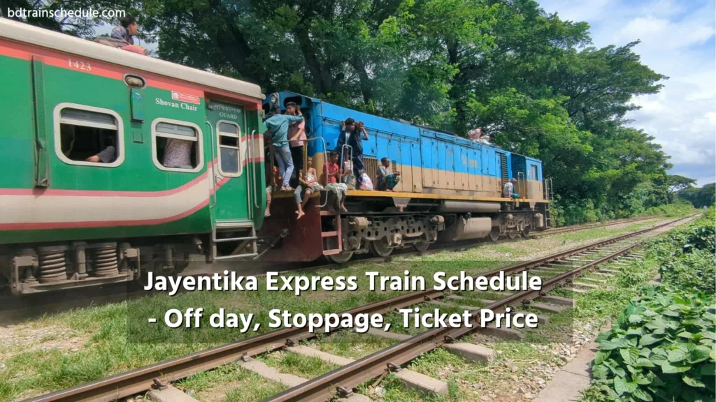 Jayentika Express Train Schedule