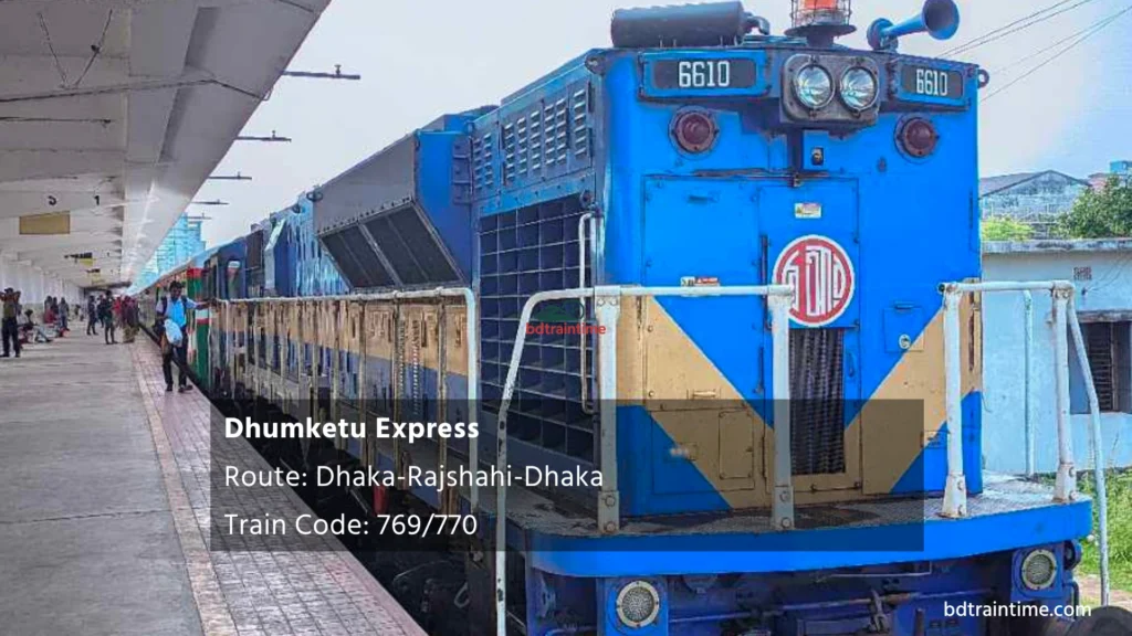 Dhumketu Express Train Schedule