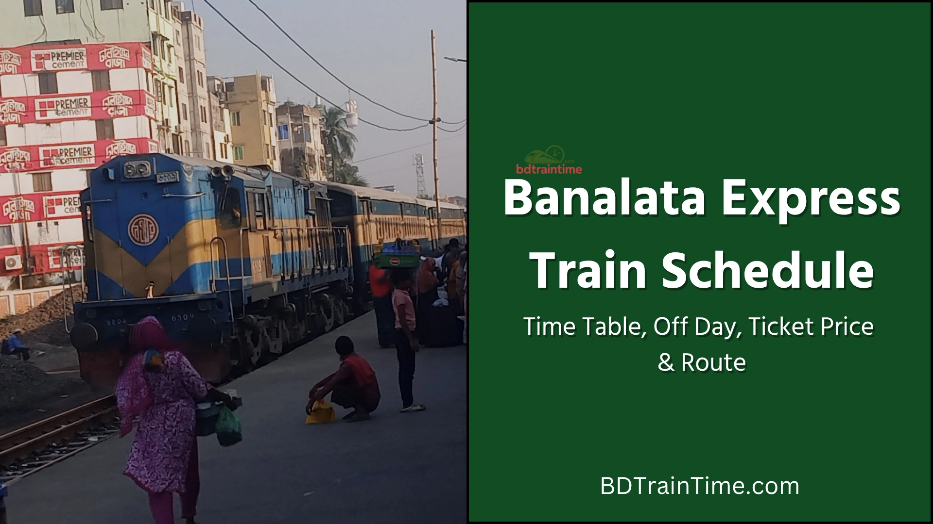 Banalata Express Train Schedule